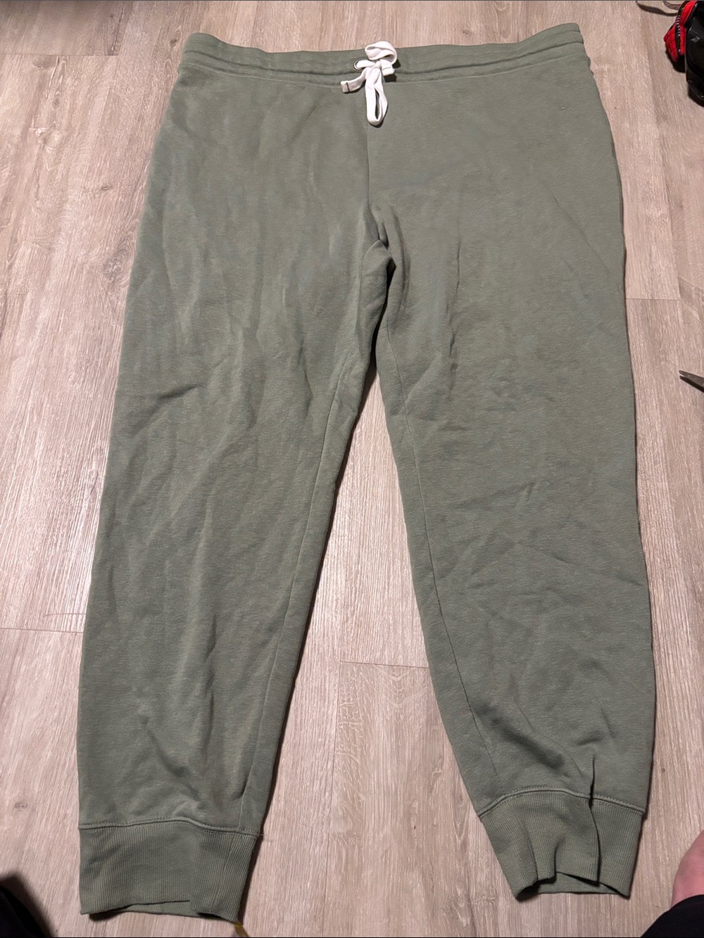 George Olive Green Drawstring Joggers